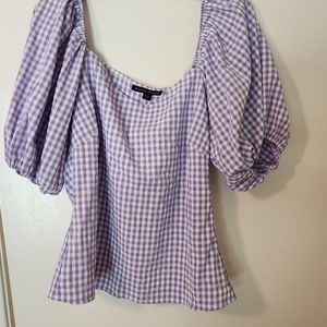 Boston Proper Ballon Sleeve Top